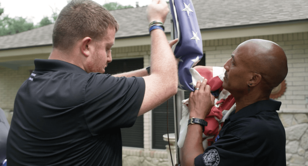 Comcast's Veterans Network replaces flag